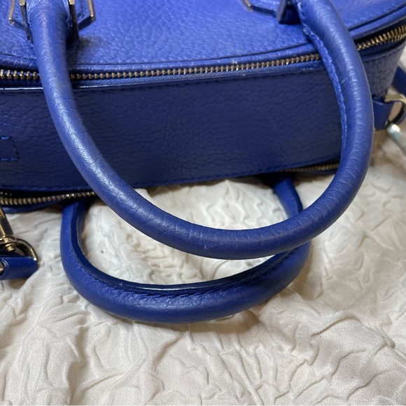 Kate Spade Cecil Court Cobalt Blue Pebble Leather Satchel - Picture 13 of 13